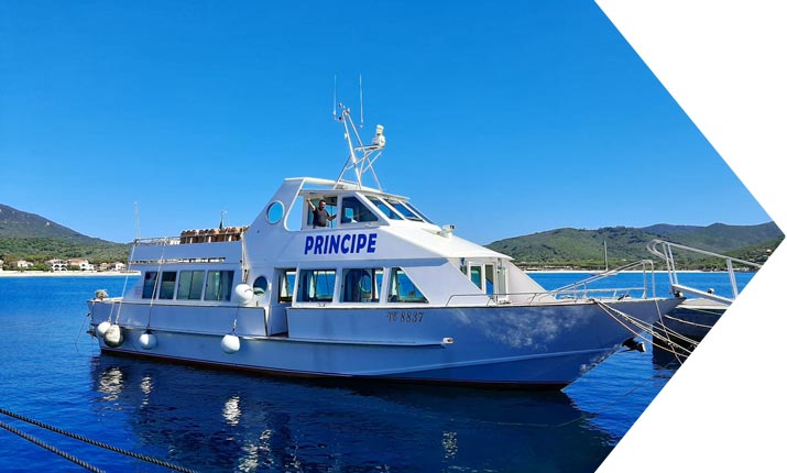 MV Principe, Island of Elba